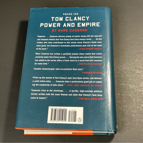 Tom Clancy : Oath Of Office by Marc Cameron (2018, Hardcover) 1st Print - Picture 3 of 5